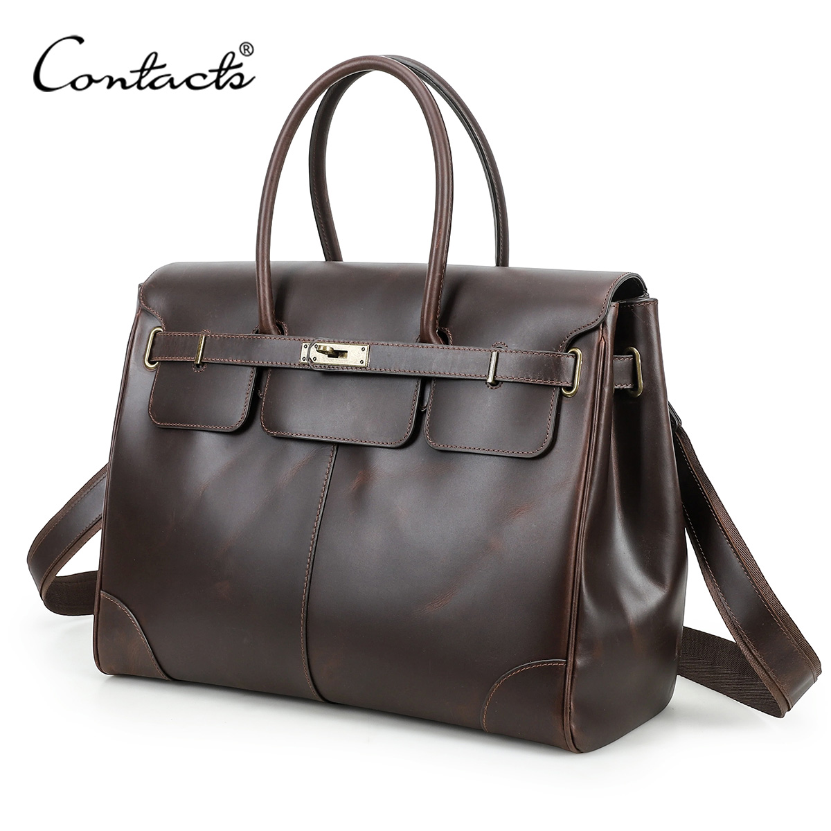 Interior Design Portfolio - CONTATC'S Genuine Leather Briefcase for Men