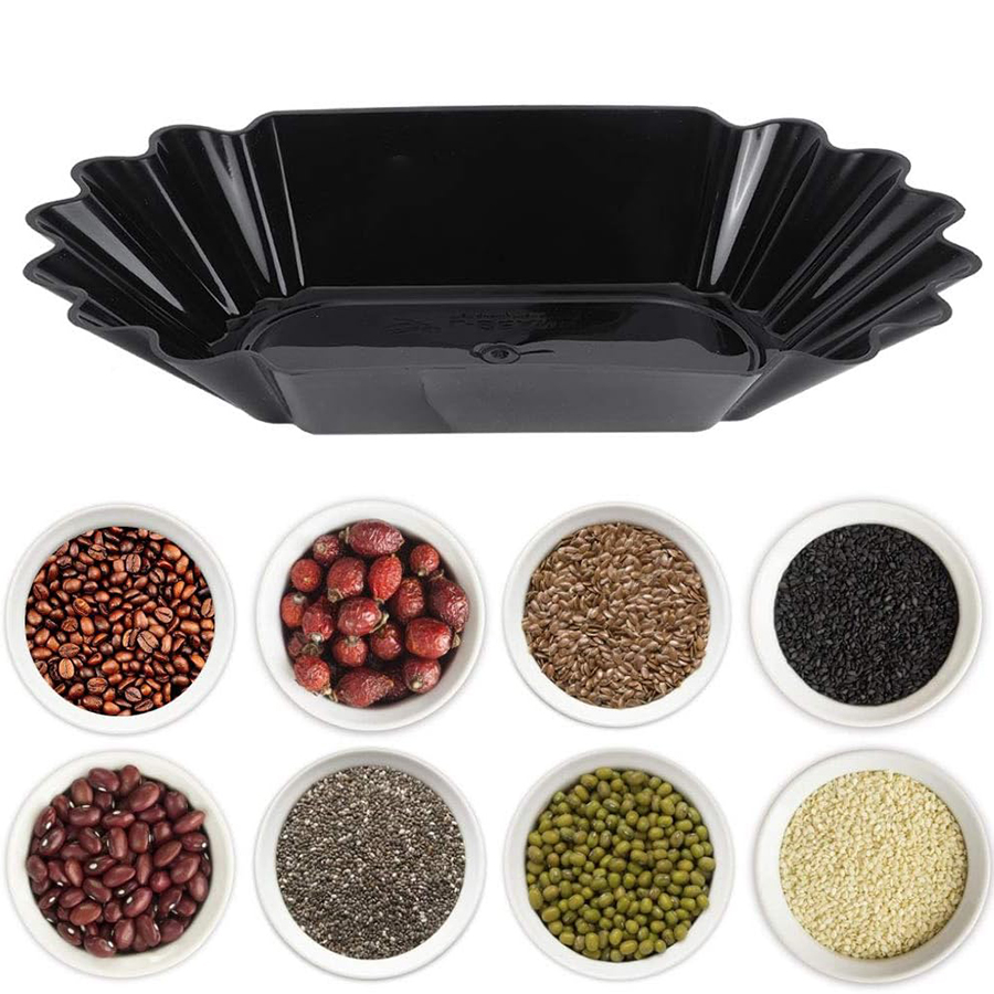 Travertine Tray Oval - Coffee Beans Sample Tray Coffee Bean