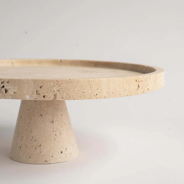 Hot Selling Natural Marble Sta - Travertine Tray Oval ulasan dan harga