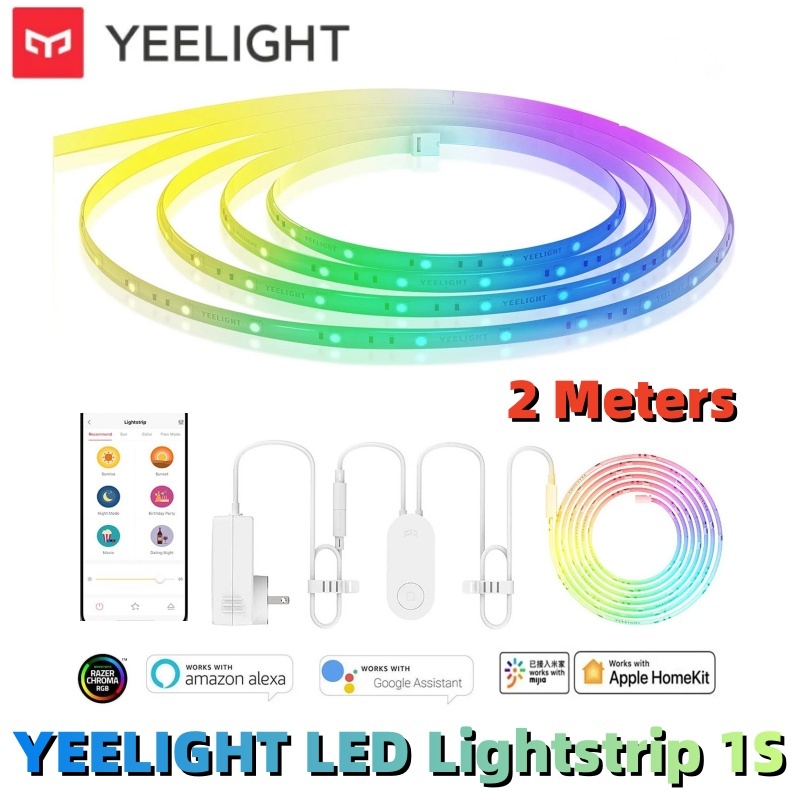 Yeelight Aurora Smart 2M Light - Yeelight Light Lightstrip ulasan dan harga