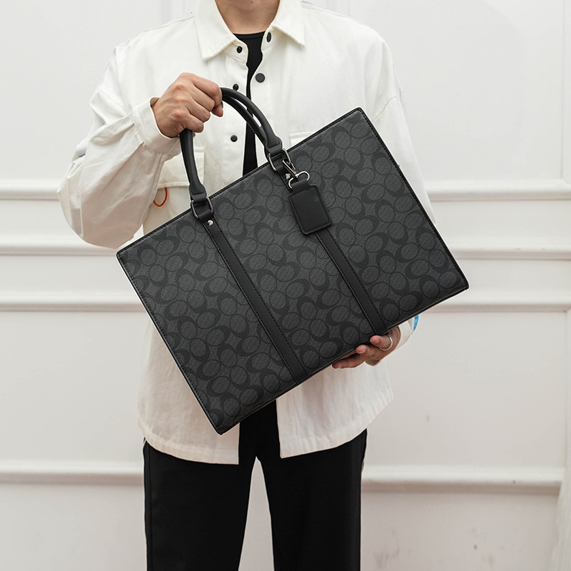 Men's Briefcases PVC Bag Execu - Interior Design Portfolio ulasan dan harga