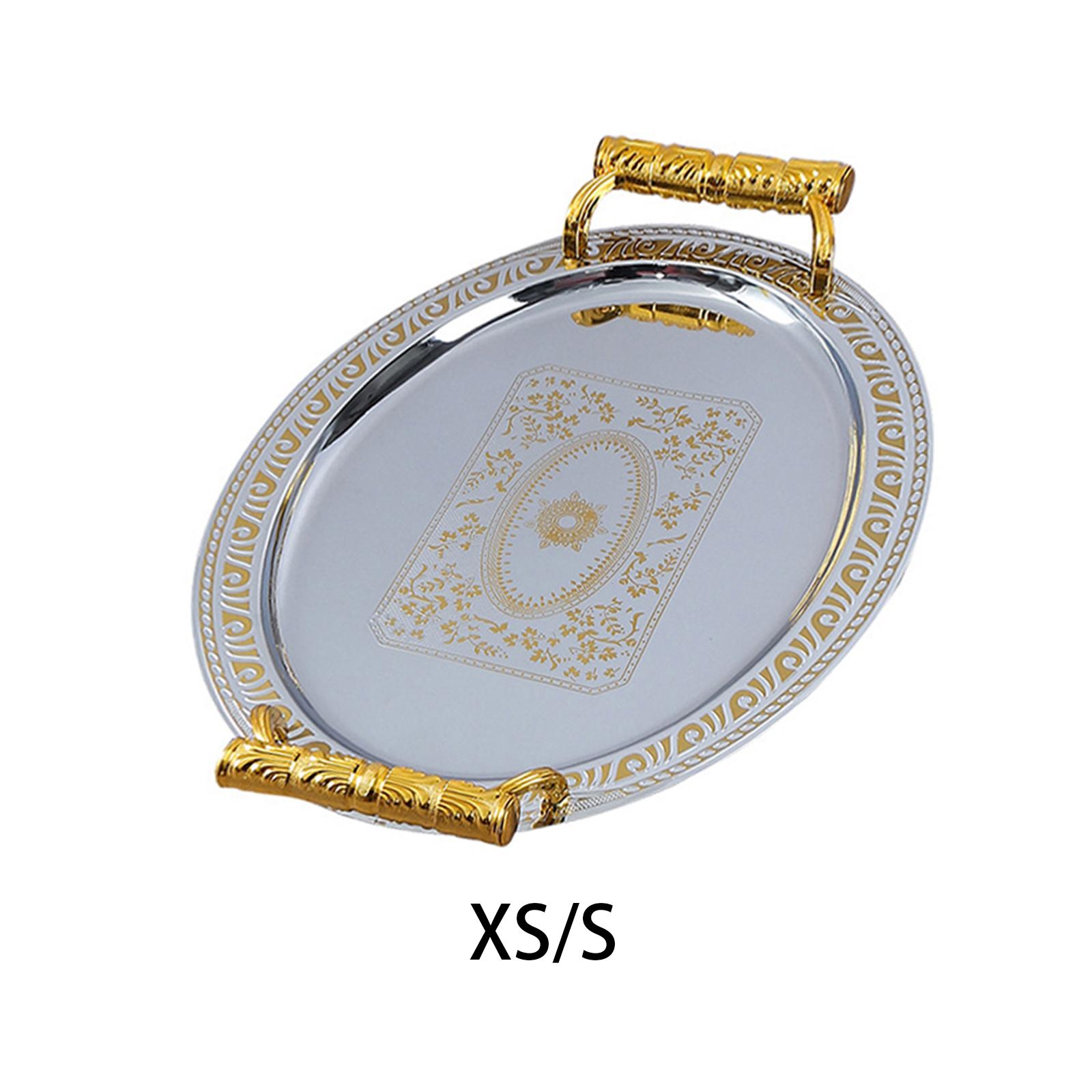 Decorative Serving Tray Oval M - Travertine Tray Oval ulasan dan harga