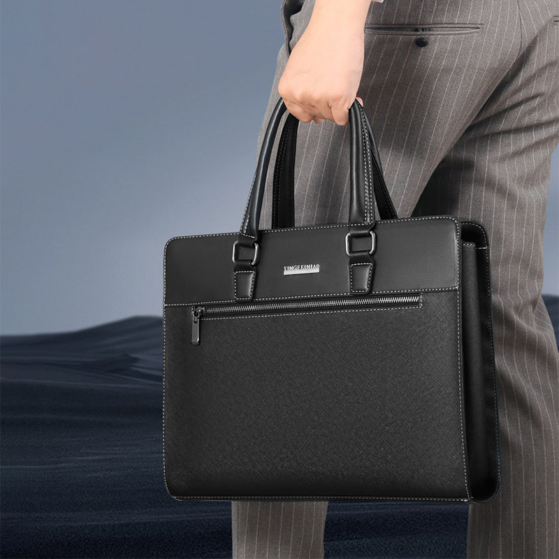 Men's PVC Briefcase Bag Laptop - Interior Design Portfolio ulasan dan harga