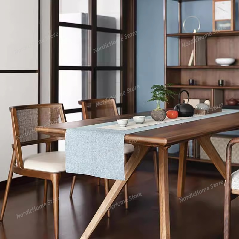 Nordic Rattan Dining Chairs Le - Interior Design Minimalist ulasan dan harga