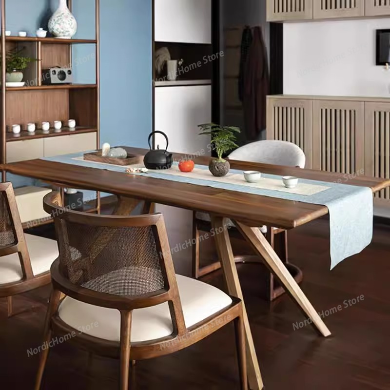 Nordic Rattan Dining Chairs Le - Interior Design Minimalist ulasan dan harga