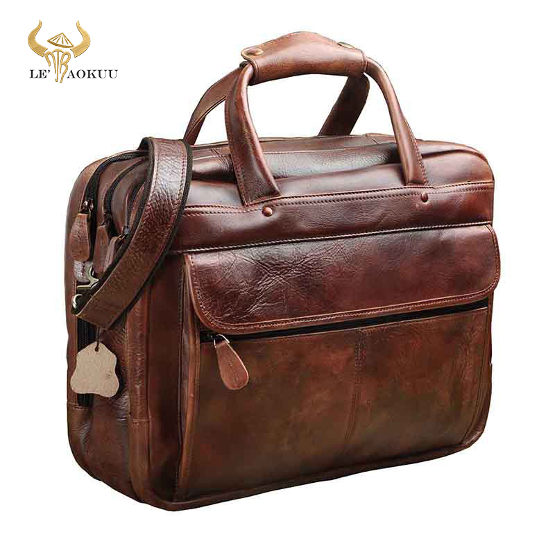 Men Oil Waxy Leather Antique D - Interior Design Portfolio ulasan dan harga