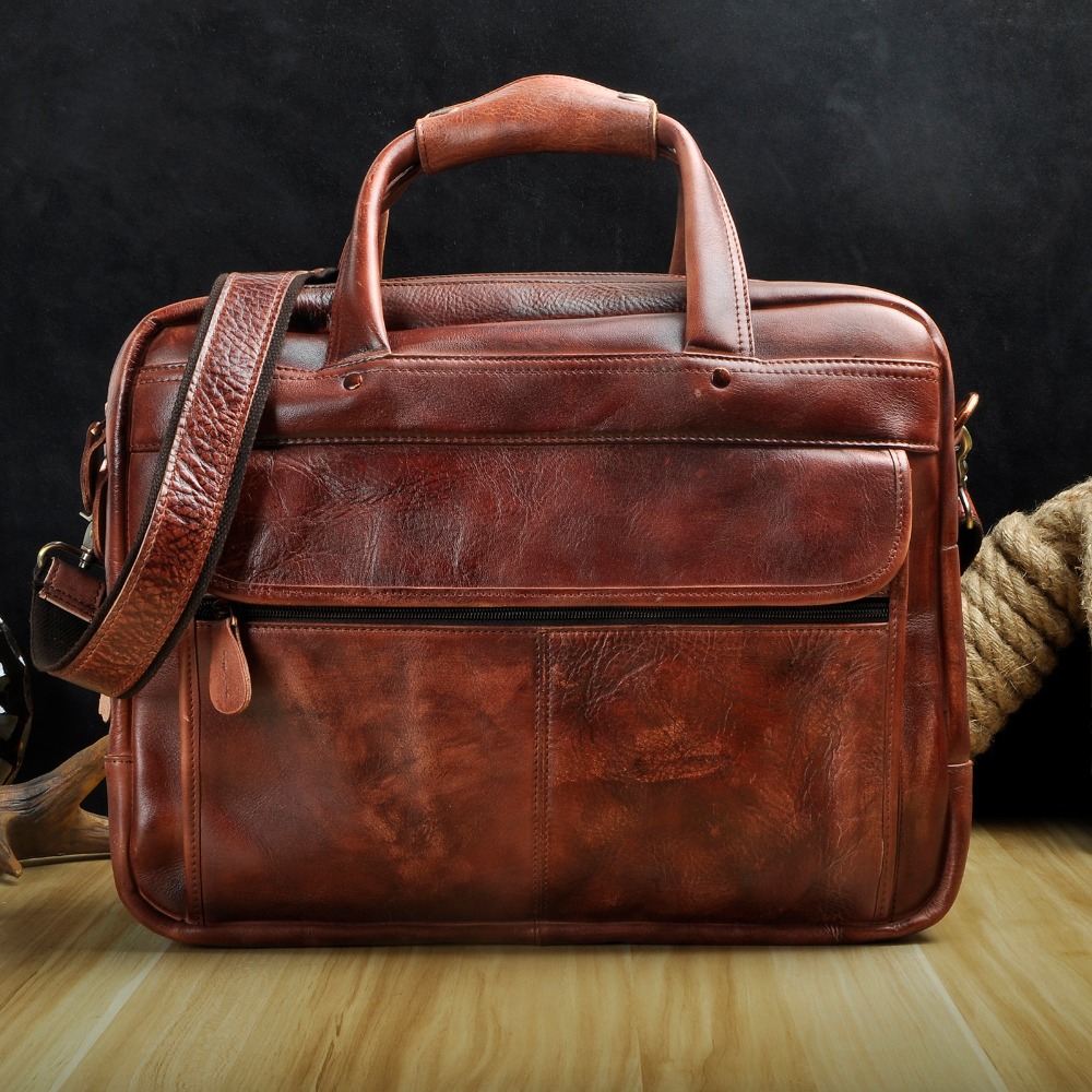 Men Oil Waxy Leather Antique D - Interior Design Portfolio ulasan dan harga