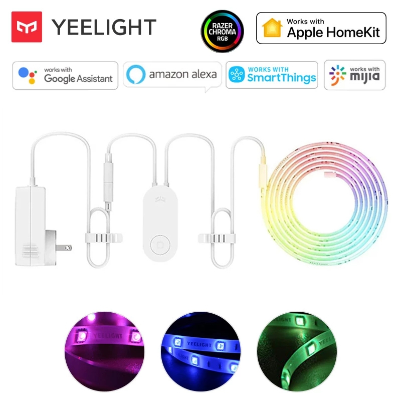 Global version Yeelight Aurora - Yeelight Light Lightstrip ulasan dan harga