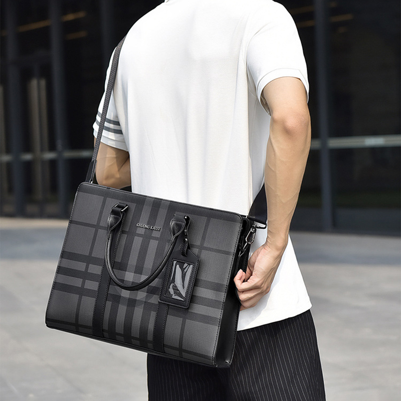 Men's Briefcases PVC Large Cap - Interior Design Portfolio ulasan dan harga