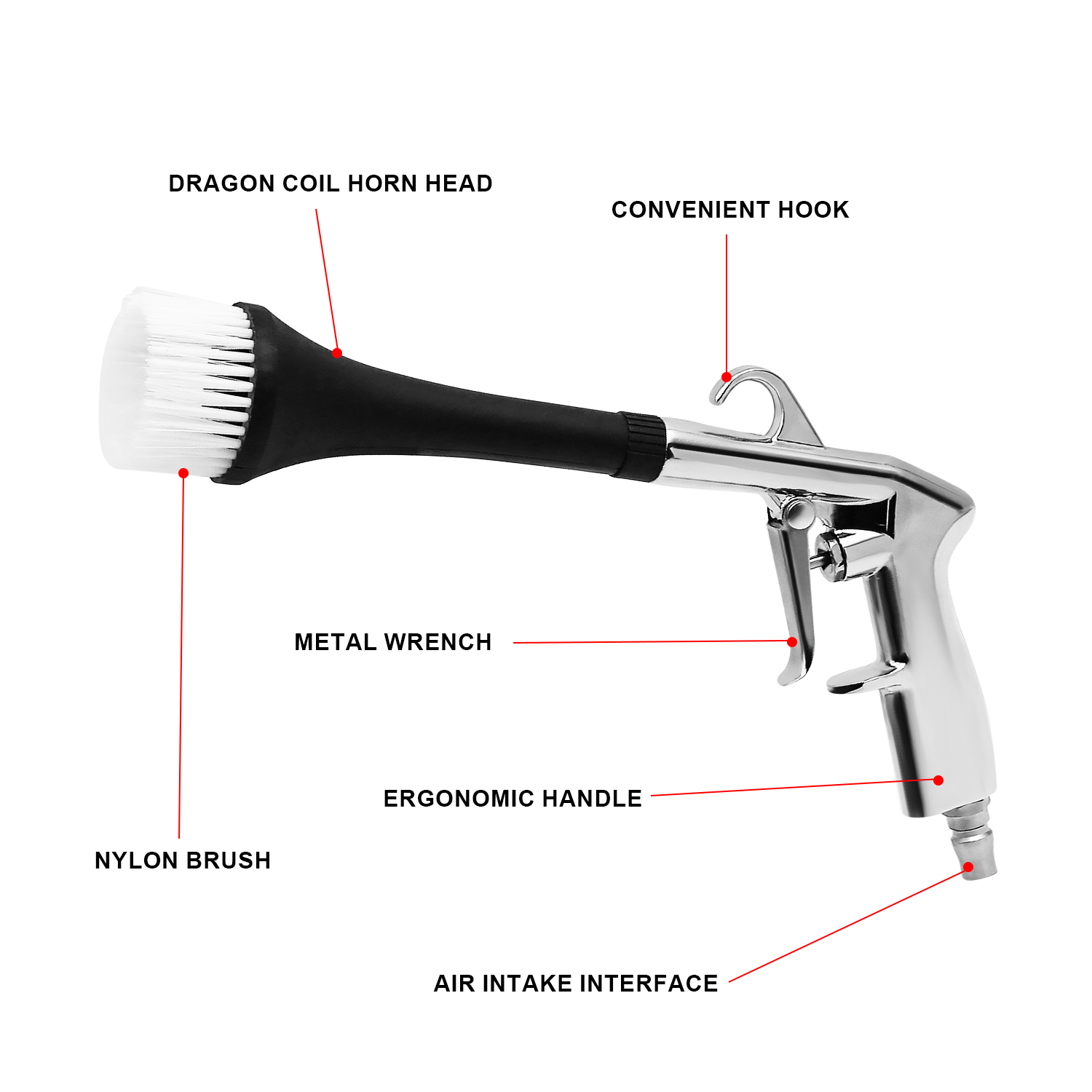 1pc Aluminum Alloy Car Detaili - Interior Design Tools ulasan dan harga