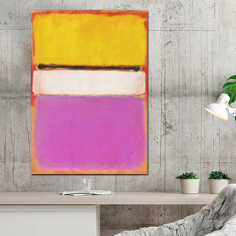 Wall Decor, Mark Rothko Poster - Interior Design Minimalist ulasan dan harga