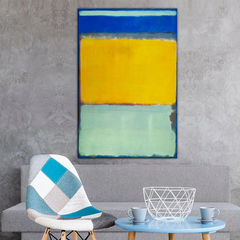 Wall Decor, Mark Rothko Poster - Interior Design Minimalist ulasan dan harga