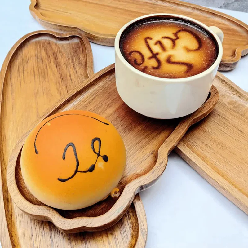 Japanese Style Wooden Tea Coff - Travertine Tray Oval ulasan dan harga
